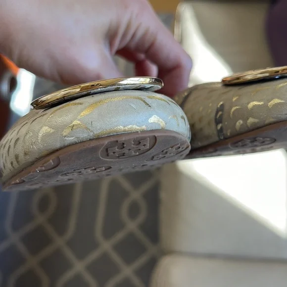 EUC Tory Burch Reva ballet flats. - Picture 3 of 8